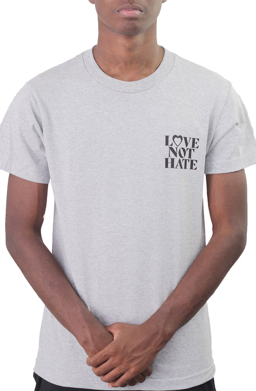 Bofresco Love Not Hate Tee - Heather