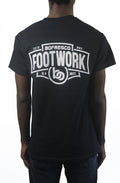Footwork Is A Must Tee -Black/White - Bofresco