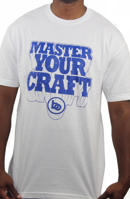 Master Your Craft T-Shirt White - Bofresco