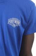 Footwork Is A Must Tee -Royal - Bofresco